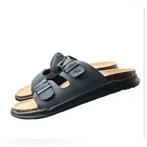 QUICKSILVER Embark Deck Double Strap Sandals - Men\'s Size 13 NEW NAVY BLUE QUIKSILVER Embark Deck Double Strap Sandals - Men main image 3